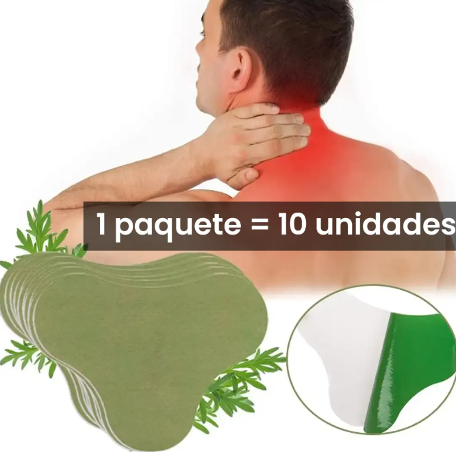 PACK DE 10 PARCHES PARA ALIVIO CERVICAL