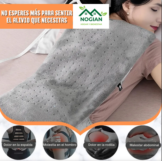 MANTA TÉRMICA CON PESO. MASAJE, ALIVIO Y CONFORT 🔥💆‍♀️💆‍♂️💖