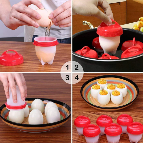 Set 6 De Hervidores de Huevos EGG BOILER 🥚🌟